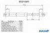 VW 701829331G Gas Spring, boot-/cargo area